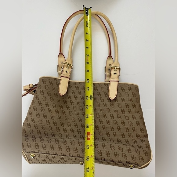 Dooney & Bourke Signature Satchel Shoulder Bag Brown - Picture 15 of 15
